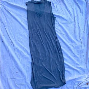 Blue Body-Con Dress